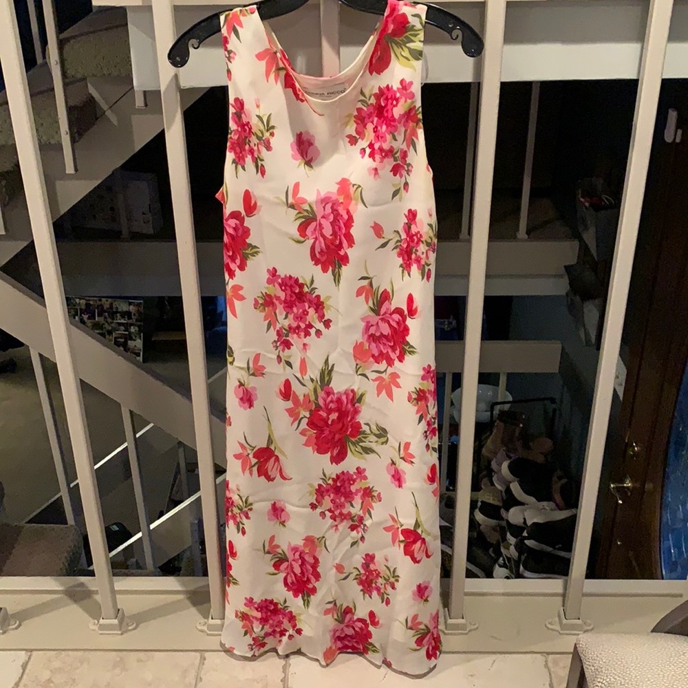 White Floral dress